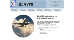 Desktop Screenshot of elhyte.fr