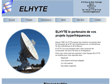 Tablet Screenshot of elhyte.fr